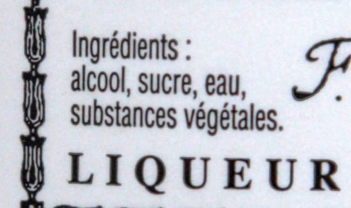 Elixir végétal de la Grande-Chartreuse - Ingrédients