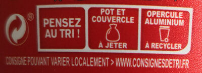 Rillettes de poulet pimenté - Recycling instructions and/or packaging information - fr