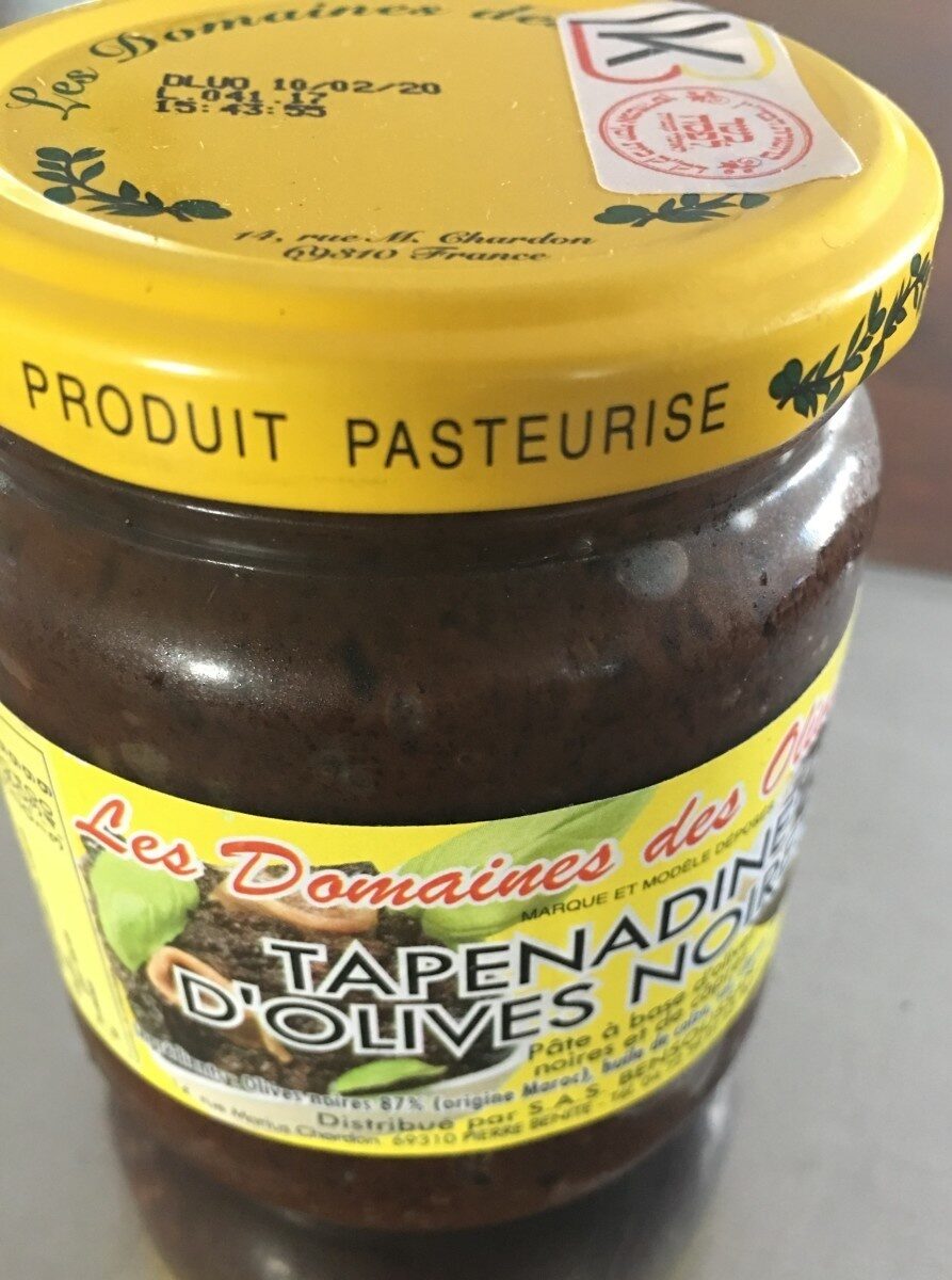Tapenade D'olives Noires - Product - fr