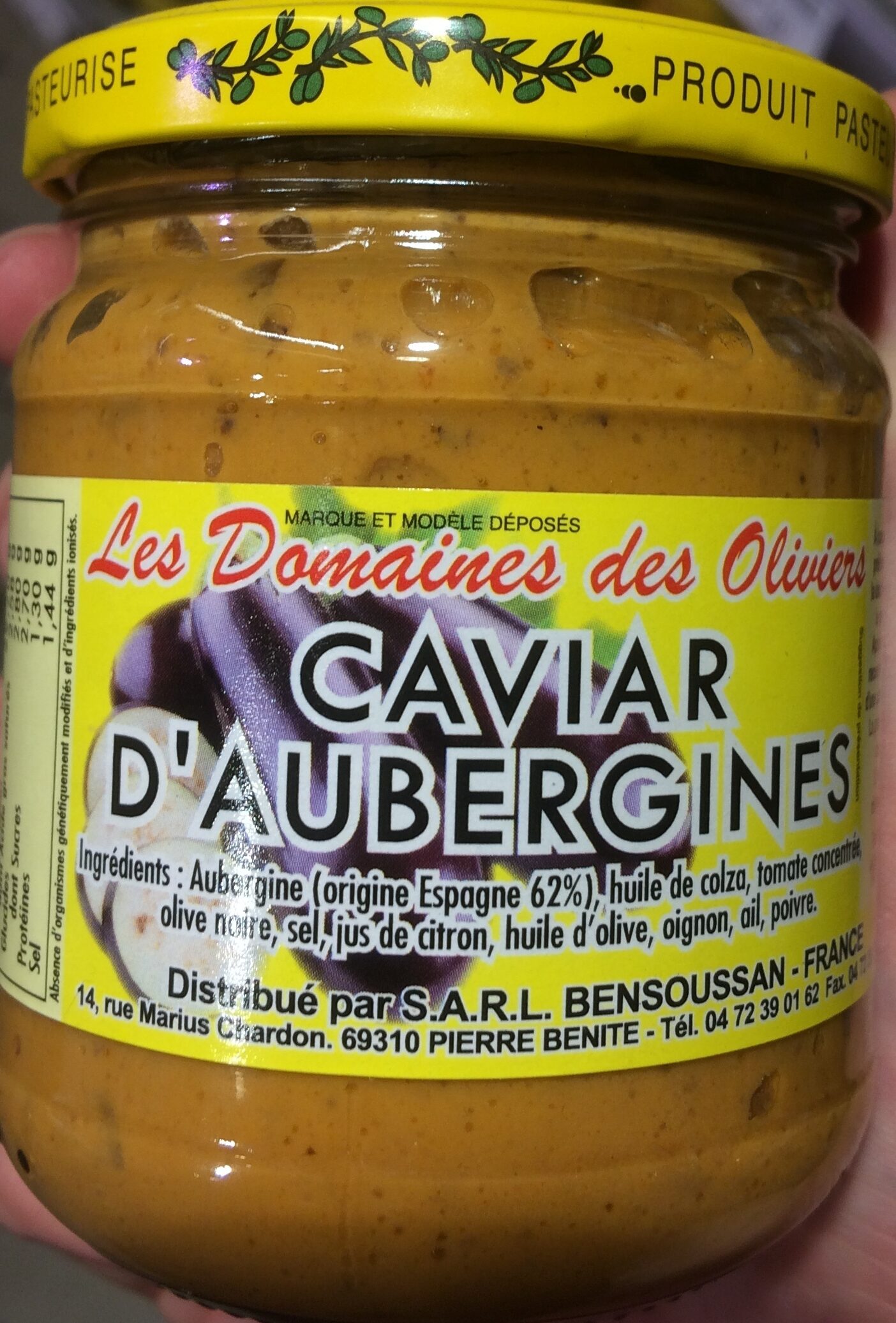 Caviar d'Aubergines - Product - fr