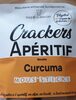 Crackers apéritif recette curcuma - Product