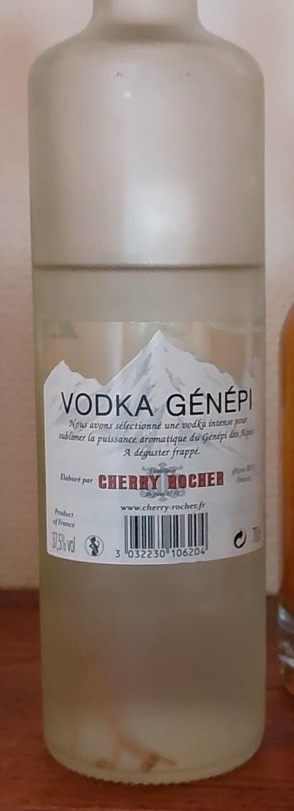 Vodka Génépi - Produit