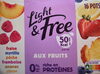 Light & free aux fruits - نتاج
