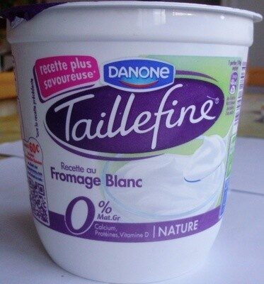Taillefine Nature (0 % MG) Recette au Fromage Blanc - Produit