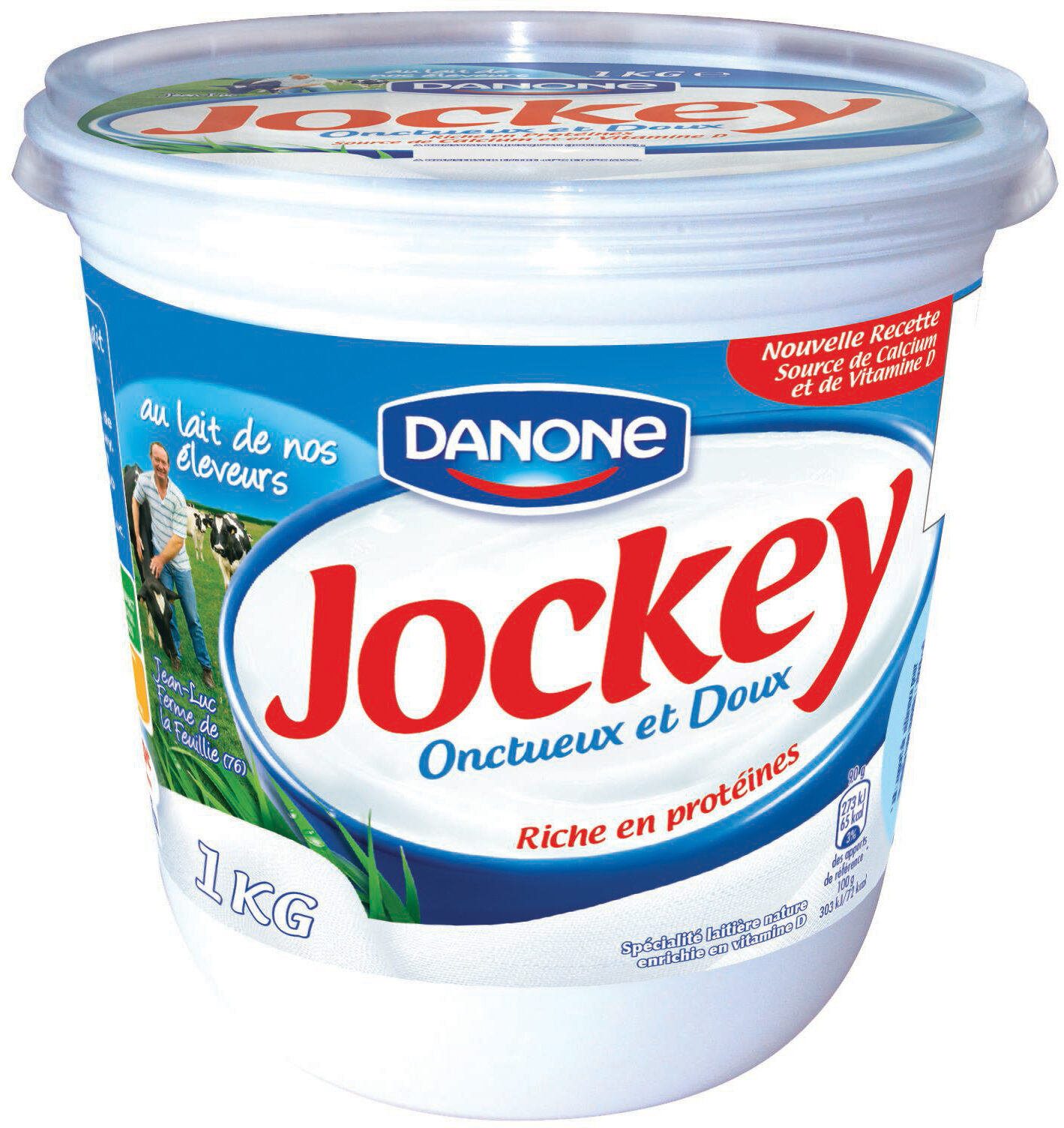 Jockey 3% de mg nature 1 kg x 1 - Produkt - fr