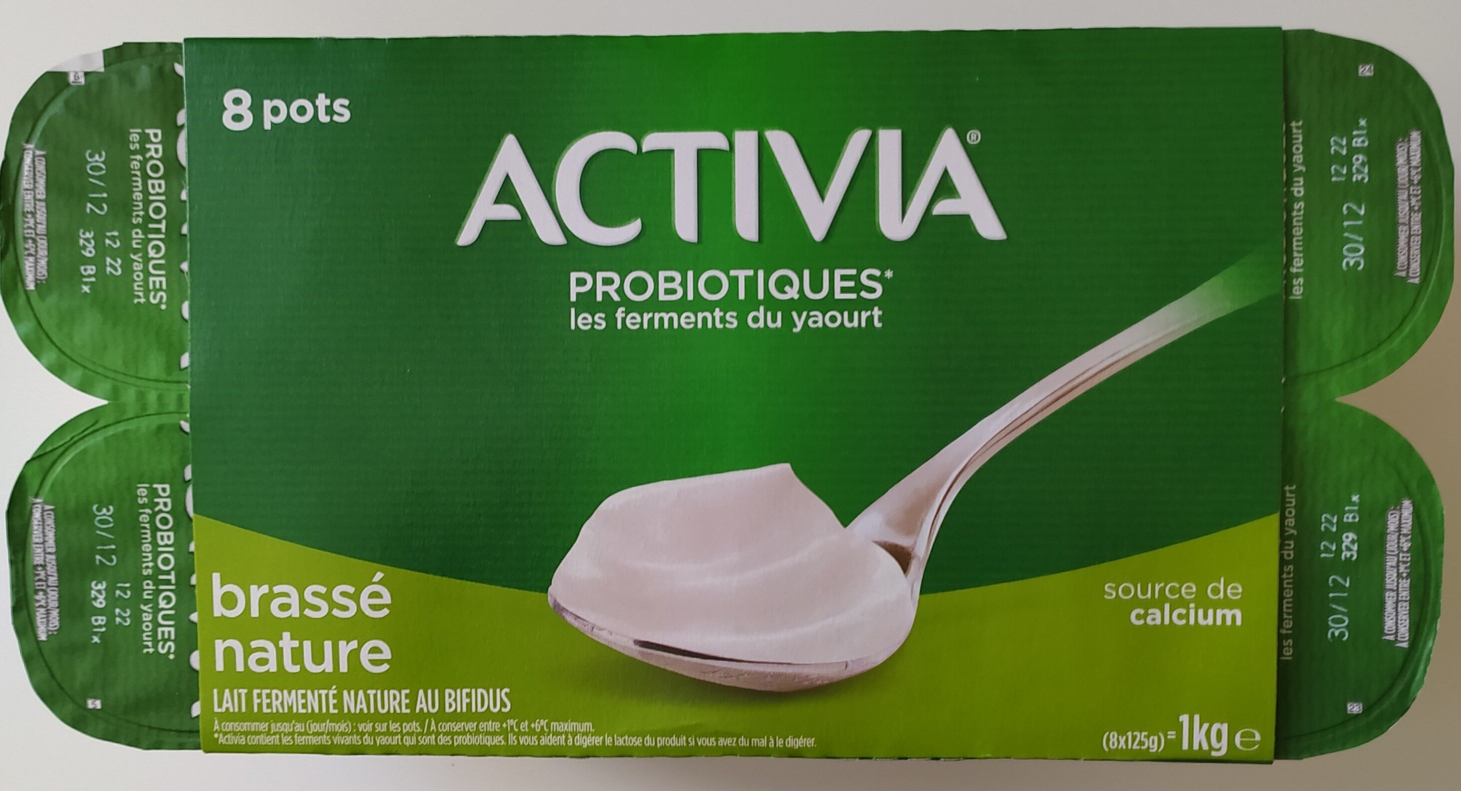 Activia - Brassé Nature - Probiotiques - Product - fr