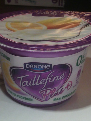 Taillefine Plus Citron (0 % MG) - Produit
