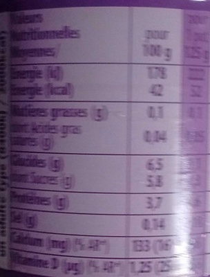 Taillefine aux fruits 0% Ananas - Nutrition facts - fr