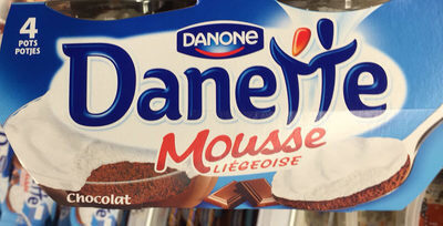 Danette Mousse Liégeoise Chocolat - Product - fr