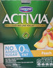 Activia 0% Fat Peach Yogurt - Product