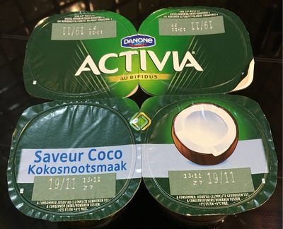 Activia saveur coco x 4 - Product - fr