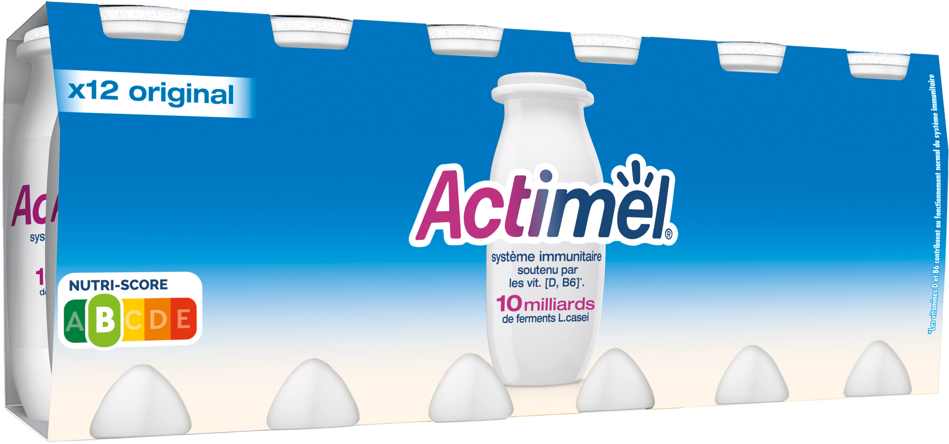 Actimel 100 g x 12 original - Product - fr