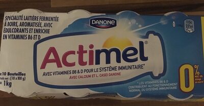 Actimel 0% - Producto - fr