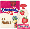 Danonino gourde fraise 70 g x 4 - Produit