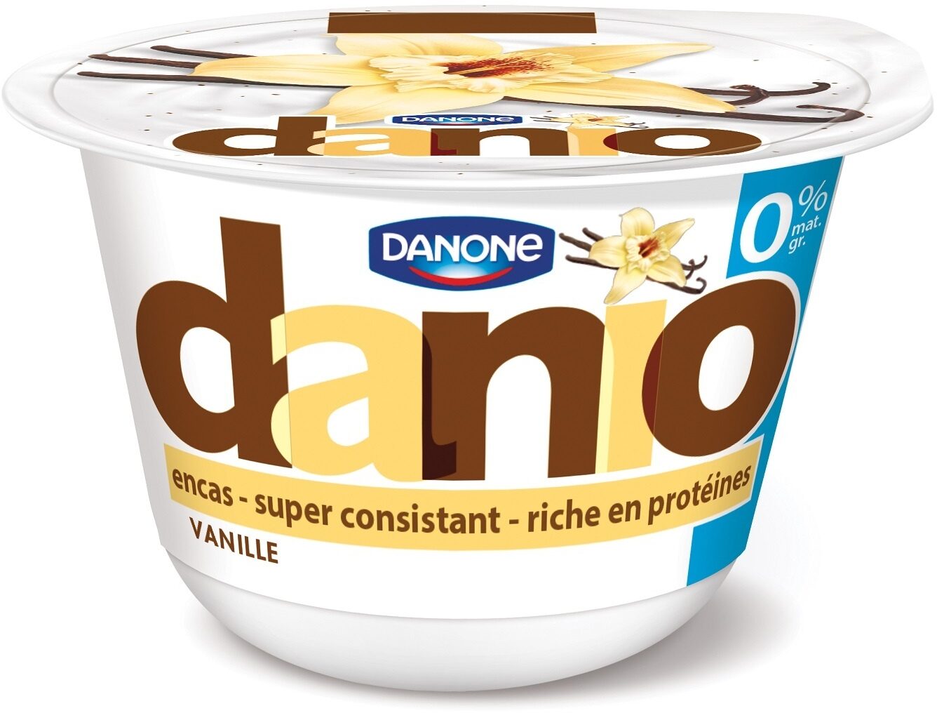 Danio 0% melange vanille 150 g x 1 - Product - fr