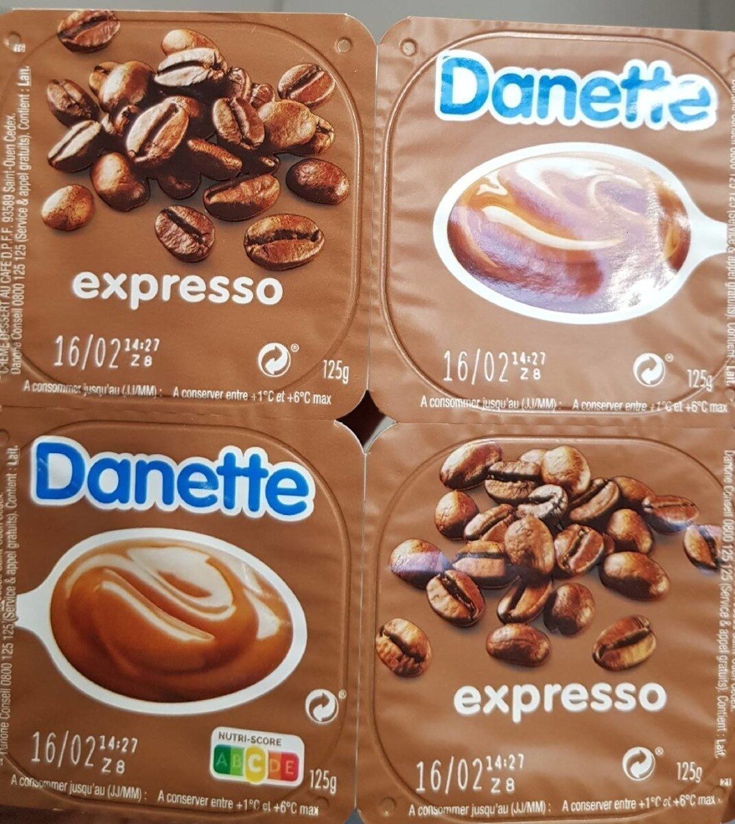 Danette expresso - Produit