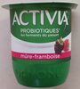 Yaourts Activia Mûre Framboise  x 4 - Producto