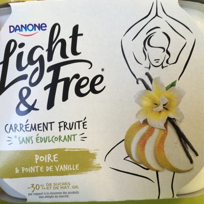 Light & Free Poire & Pointe de Vanille - Produit