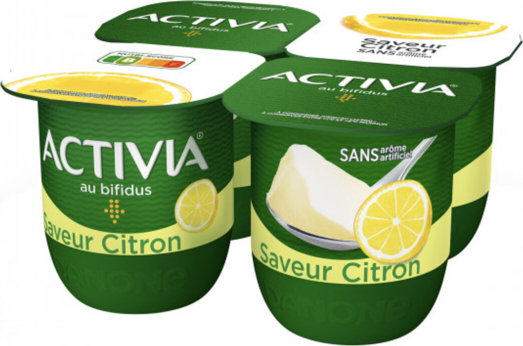Activia Saveur Citron - Produit