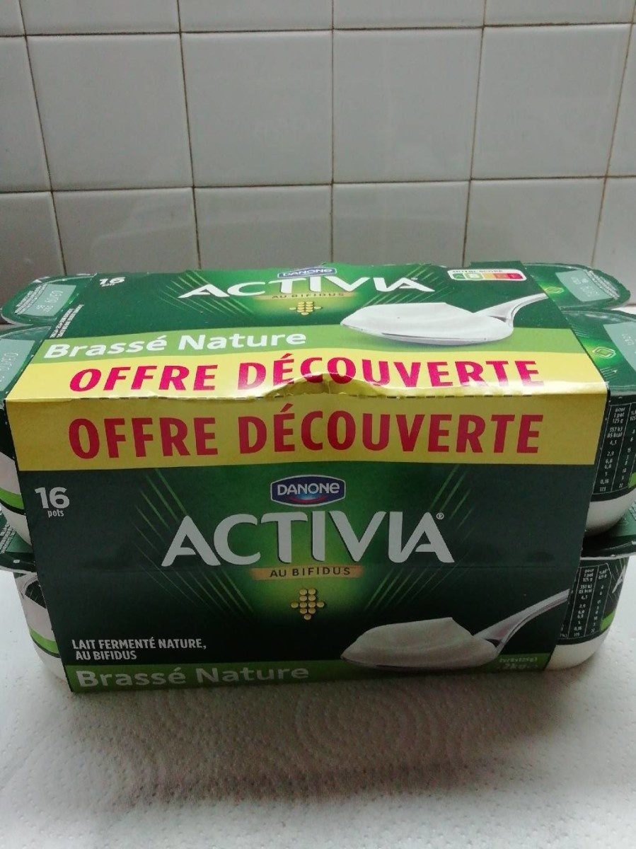 Yaourt brassé nature Activia - Product - fr