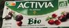 Activia Bio Duo de Cerise & Cranberry - Producto