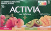 Activia au bifidus aromatisé x 8 (fraise, abricot, kiwi, mangue) - Producto