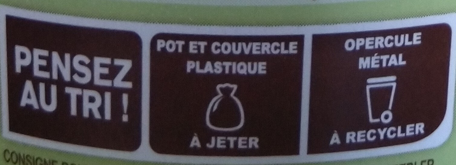 Végétal Chocolat base noisette - Recycling instructions and/or packaging information - fr