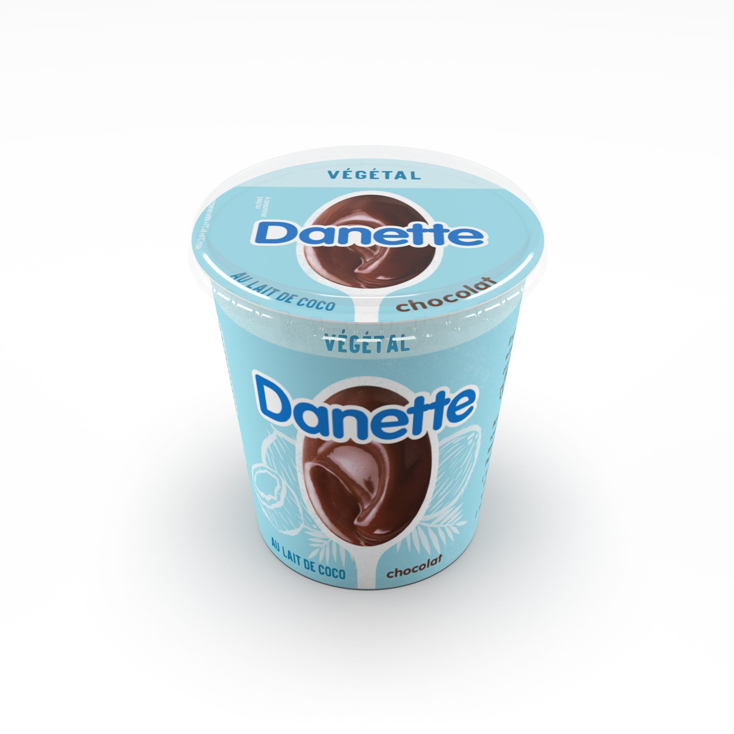 Danette creme dessert vegetale chocolat lait coco 400 g x 1 - Produit