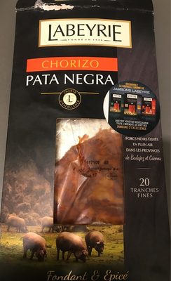 Chorizo pata negra - Product - fr