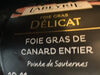 Foie Gras de Canard entier, pointe de Sauternes - Produit