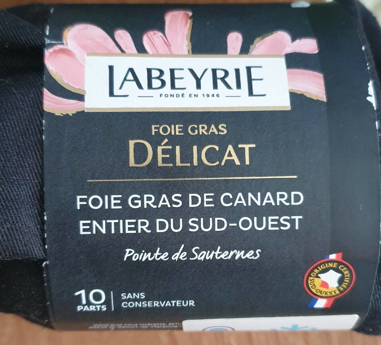 Foie gras de canard entier du Sud Ouest délicat - Produit - en