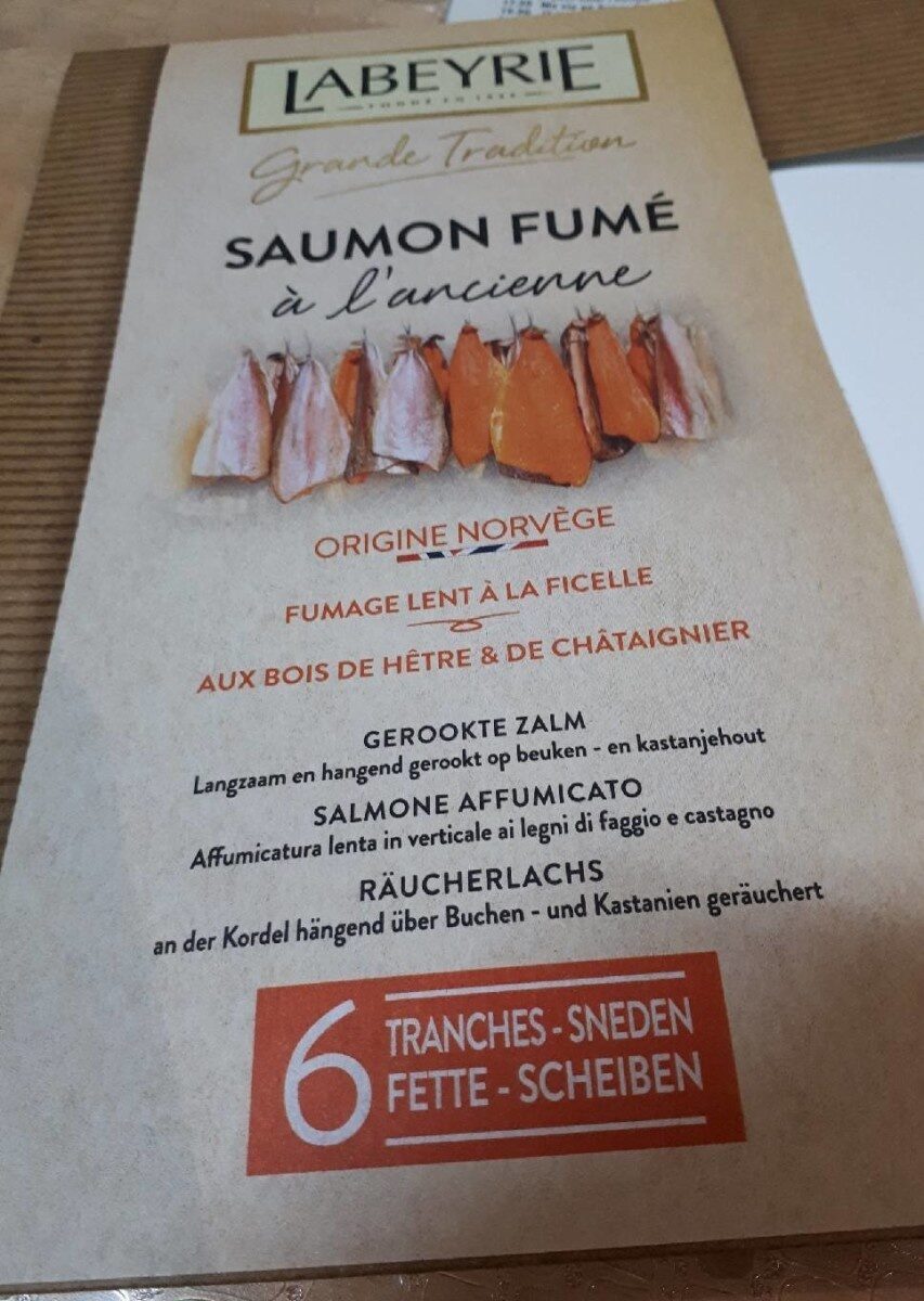 Saumon fumé - Product - fr