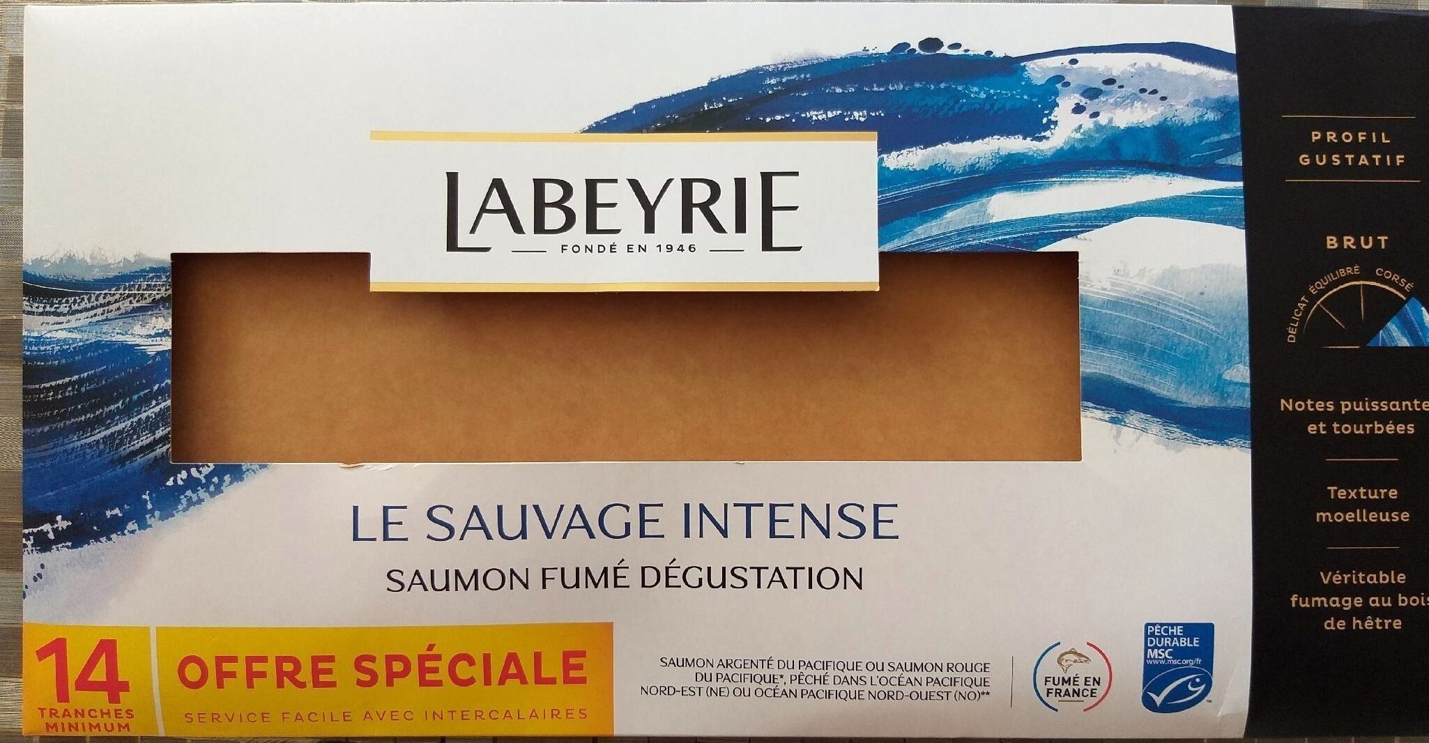 Saumon LE SAUVAGE INTENSE - Produit