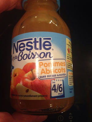 P'tite Boisson Pommes Abricots - Product - fr