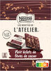 NESTLE L'ATELIER - Carrés Noir Eclats cacao - 192g - Product