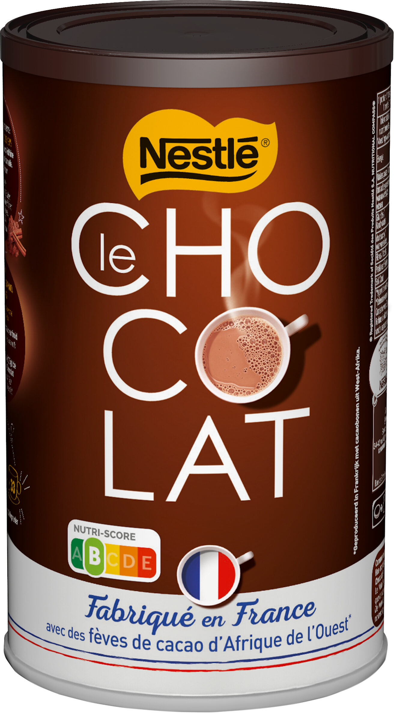 NESTLE Le chocolat, poudre chocolatée, boîte 500g - Product - fr