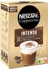 NESCAFE Cappuccino Intenso, Café soluble, Boîte de 10 sticks (12,5g chacun) - Producto