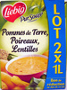 Pommes de Terre, Poireaux, Lentilles (lot de 2 x 1 L) - Product