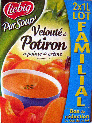 Velouté de Potiron et pointe de crème (lot de 2) - Product - fr