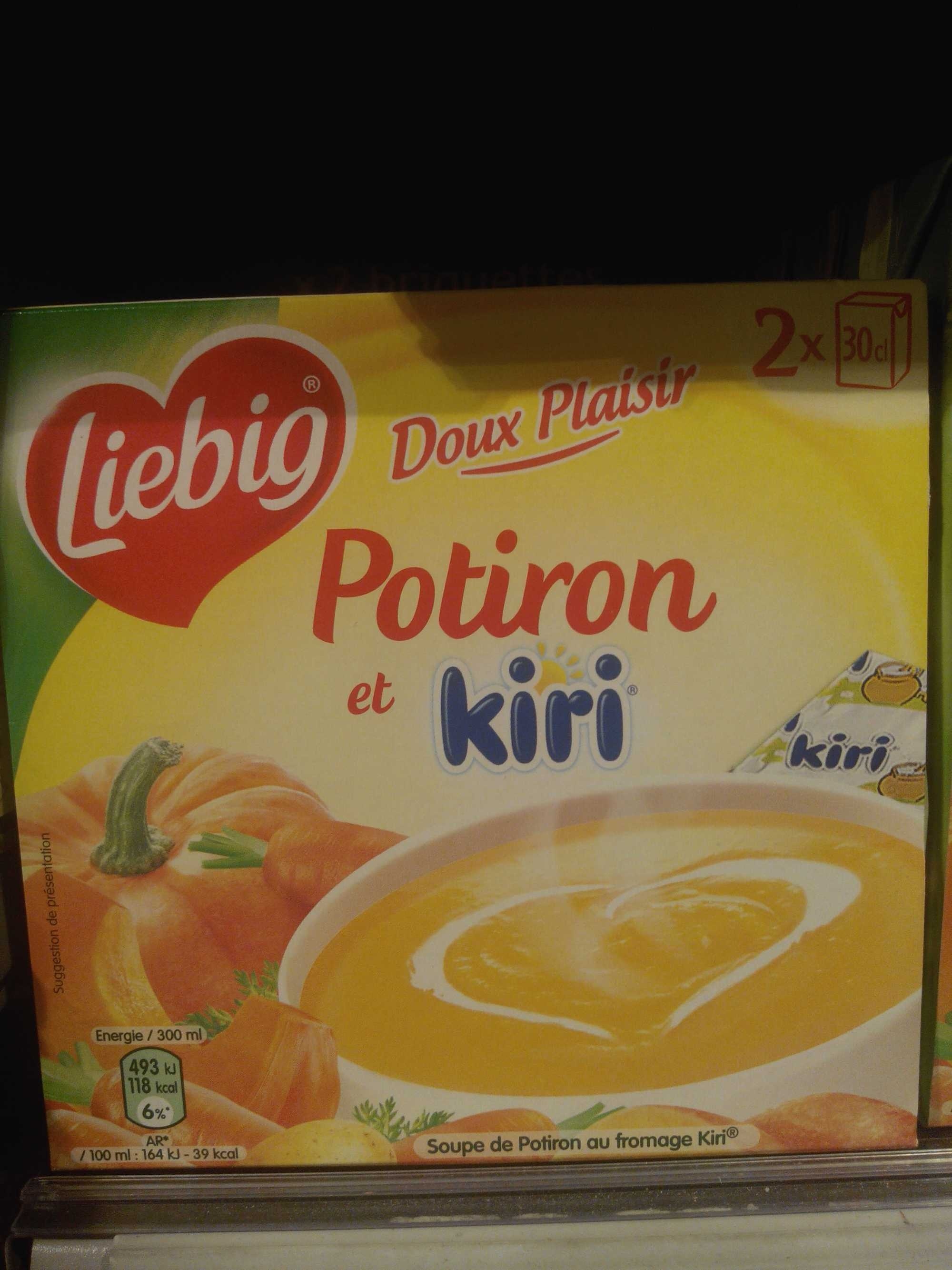 Doux Plaisir Potiron et Kiri - Product - fr
