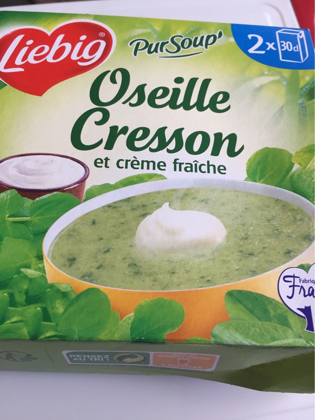 PurSoup' Oseille Cresson et crème fraîche - Producto - fr