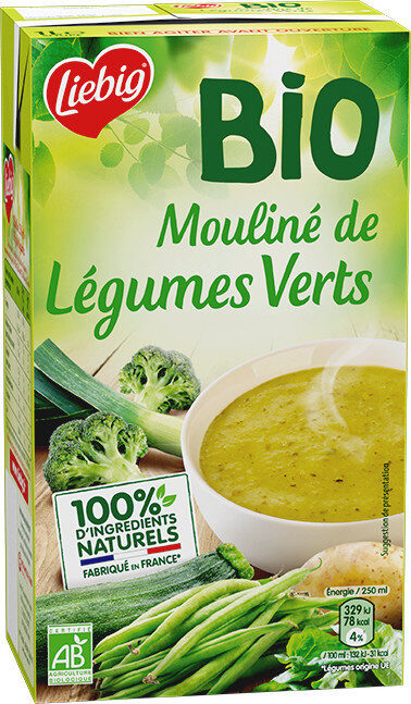 bio mouliné de légumes verts🥒🥦 - Produit