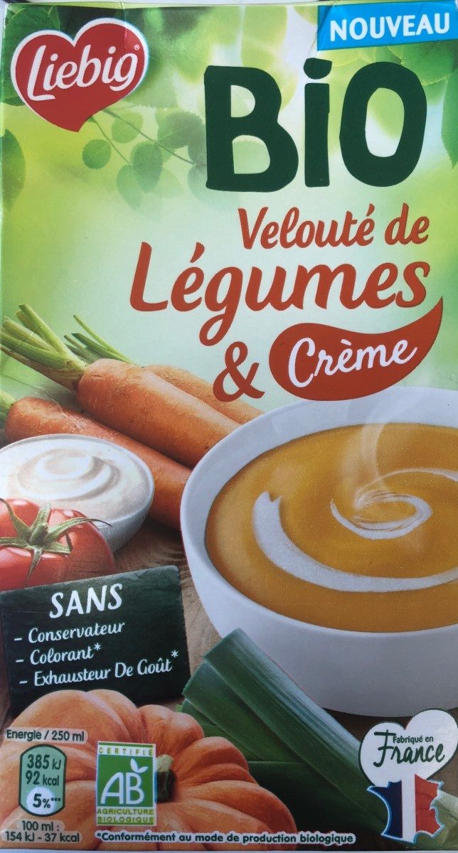 Velouté de Légumes & Crème BIO - Producto - fr