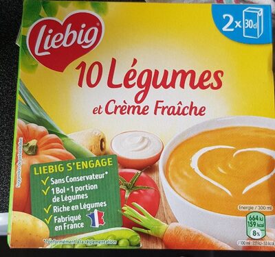 10 légumes et crème fraîche - Producto - fr