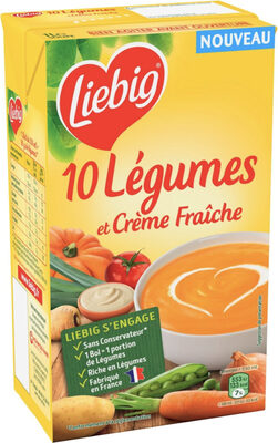 velouté de 10 légumes et crème fraîche - Product - fr