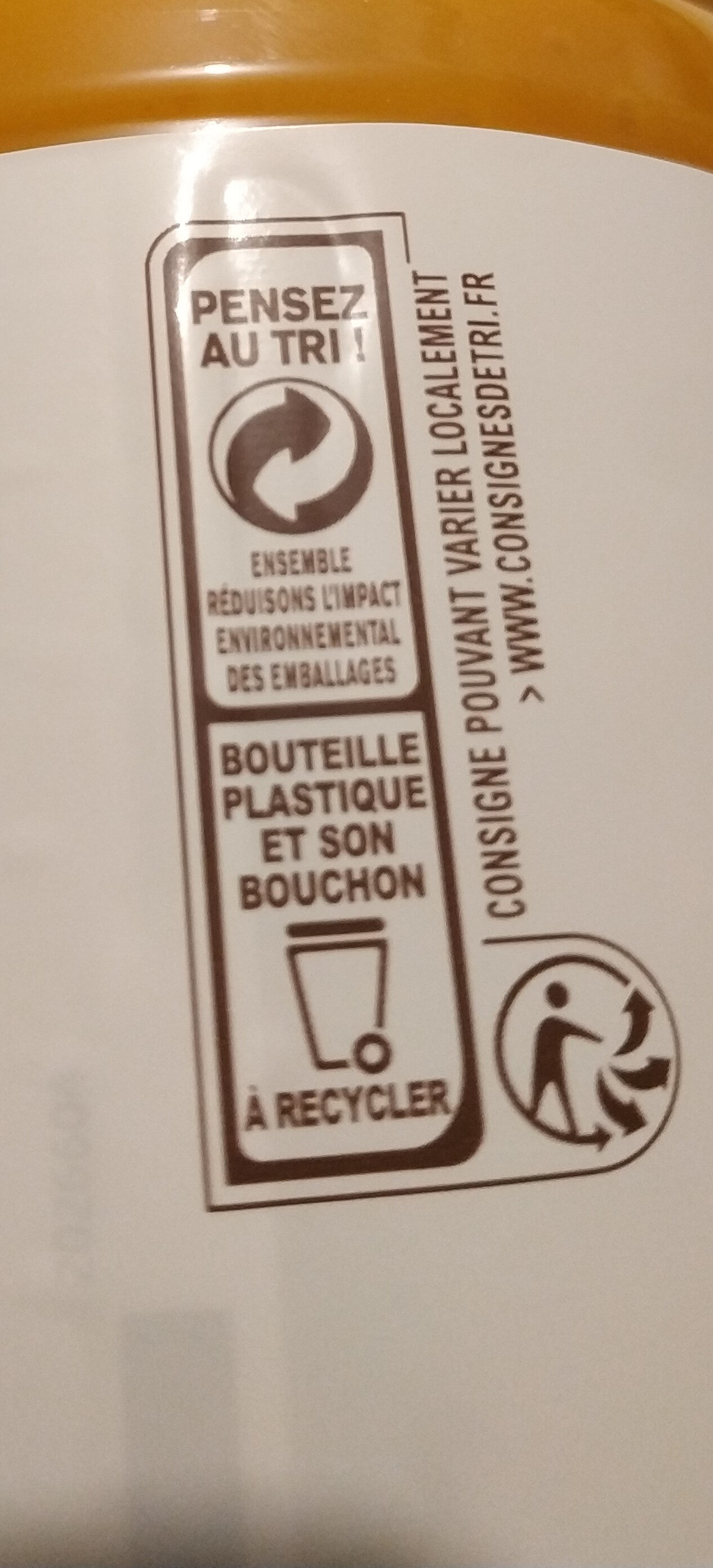 Velouté de Potiron - Instruction de recyclage et/ou informations d'emballage