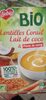Soupe lentilles corail lait coco - Product