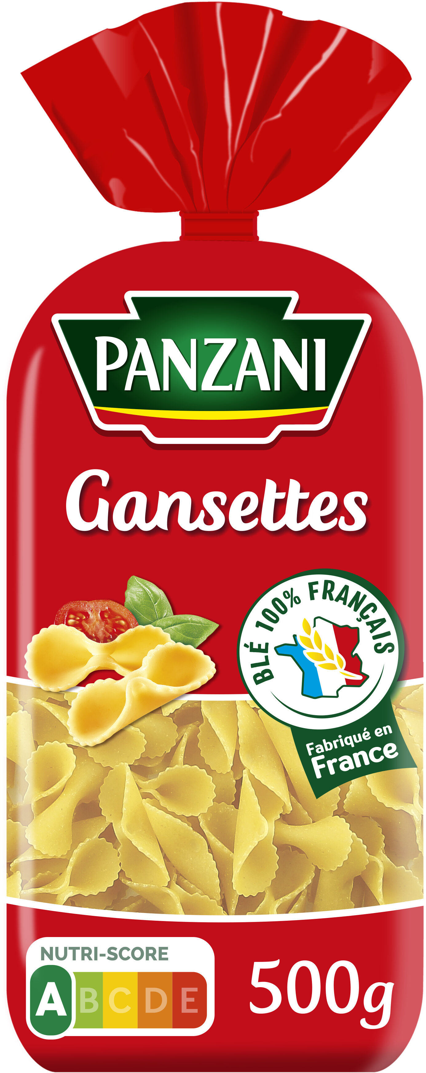 Panzani gansettes 500g - Produkt - fr