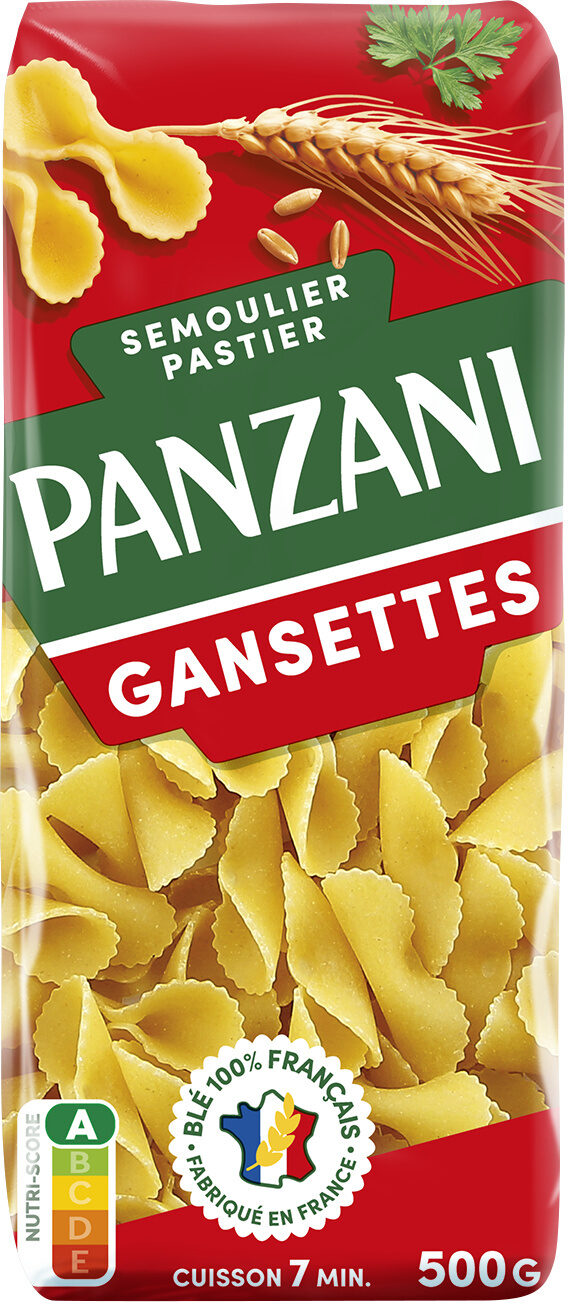 Panzani gansettes 500g - Product - fr