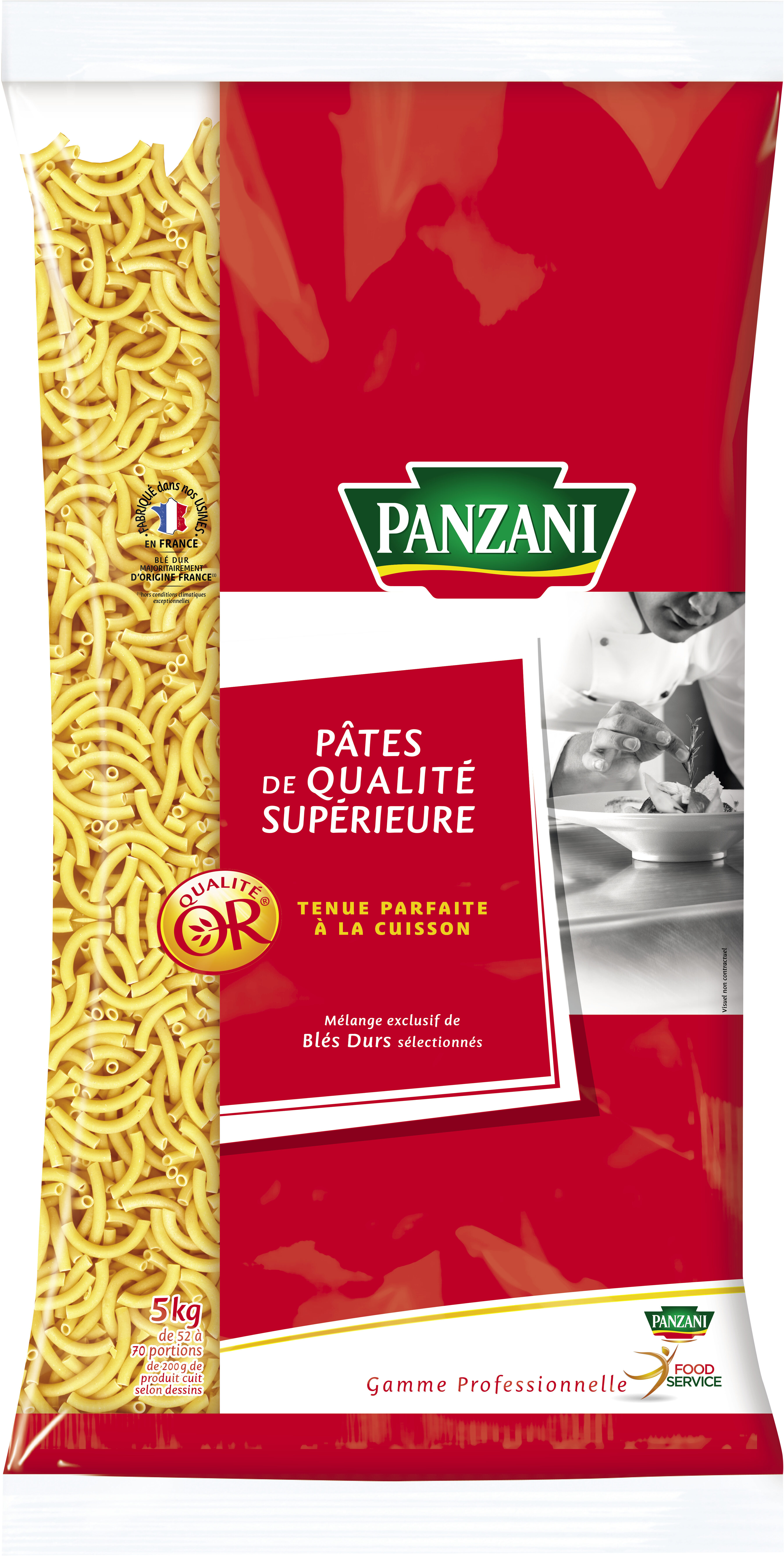 Panzani macaroni qualité supérieure 5kg - Product - fr